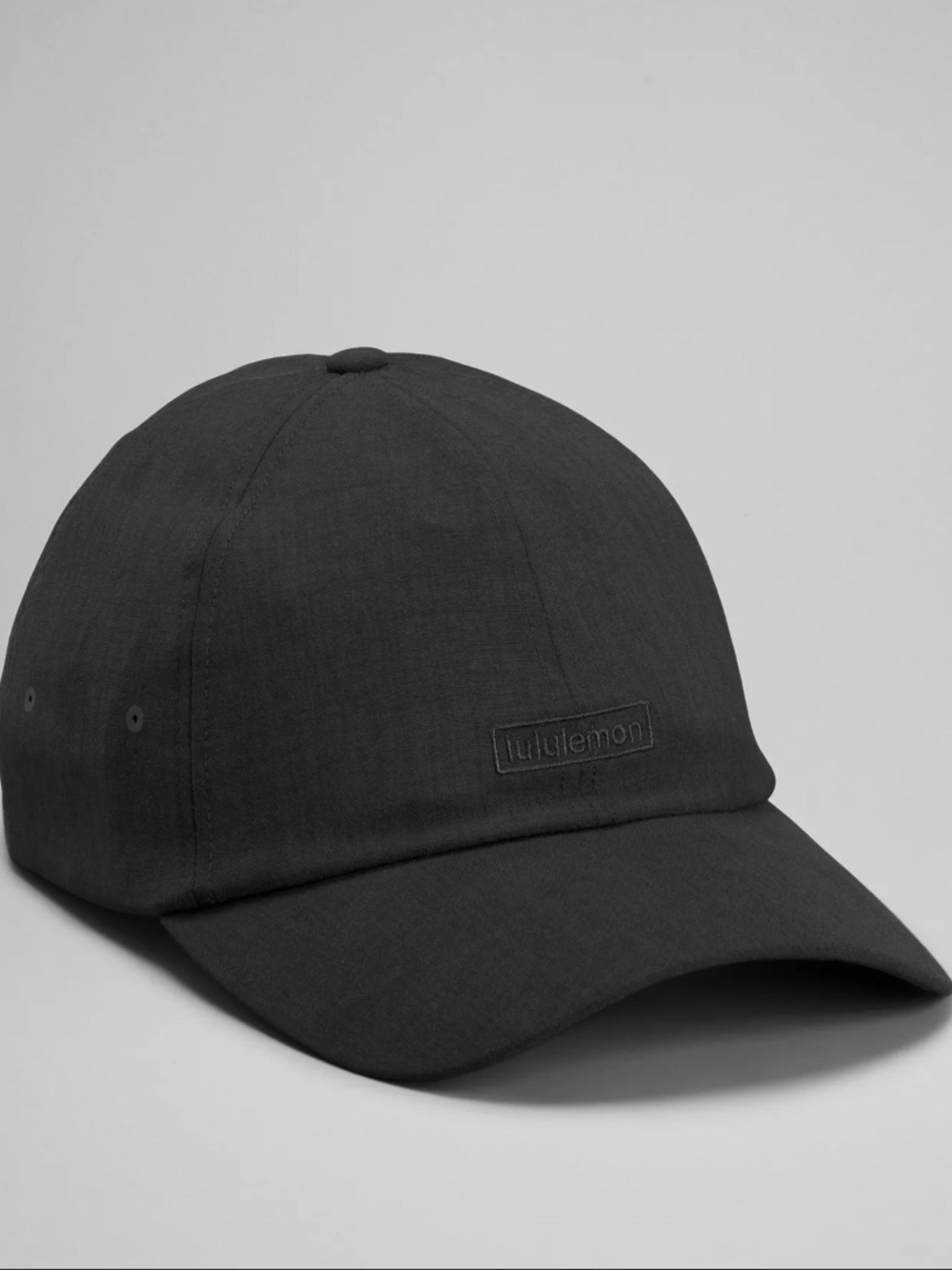 Lululemon Slideback Hat Black 6 Panel OS